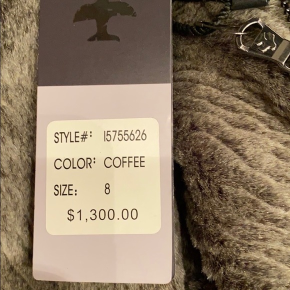 COMSTOCK & Co. Shearling Coat size 8. - Picture 9 of 10